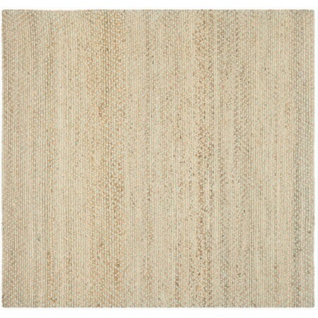 Safavieh 9 x 12 ft. Large Rectangle Casual Natural and Green Natural Fiber Rug NF453A-9